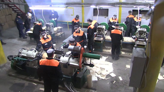 俄罗斯劳教营木筷生产线启动，产品瞄准中国市场